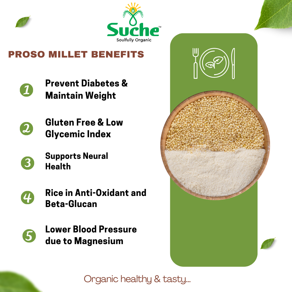 Organic Proso Millet Flour