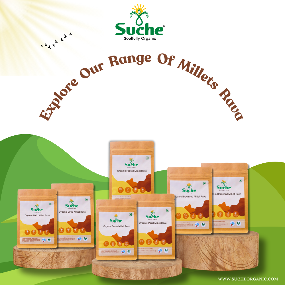 Organic Kodo Millet Rava/Semolina