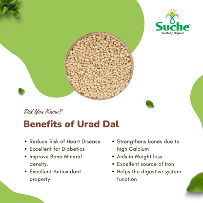 Organic Urad Dal White Whole
